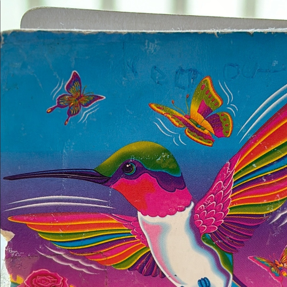 Lisa Frank Vibrant Hummingbird Notepad - Picture 4 of 6